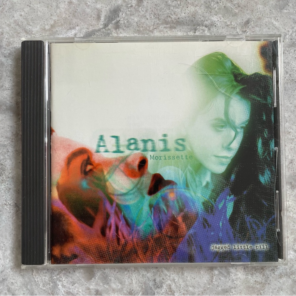 Mint Condition Alanis Morissette “Jagged Little Pill” CD with lyrics